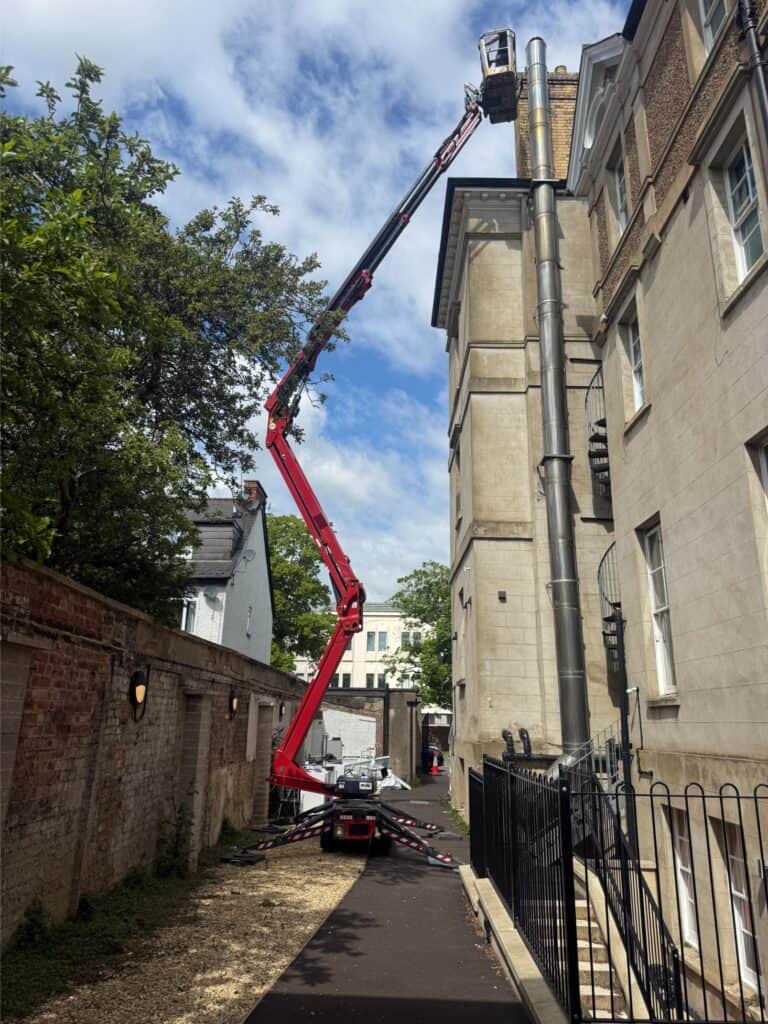 exterior cleaning company in gloucester who can get to hard to reach areas