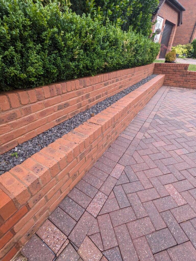 see how clean you can get your exterior walls